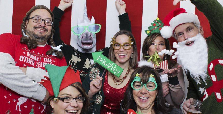 holiday party photo booth in duluth